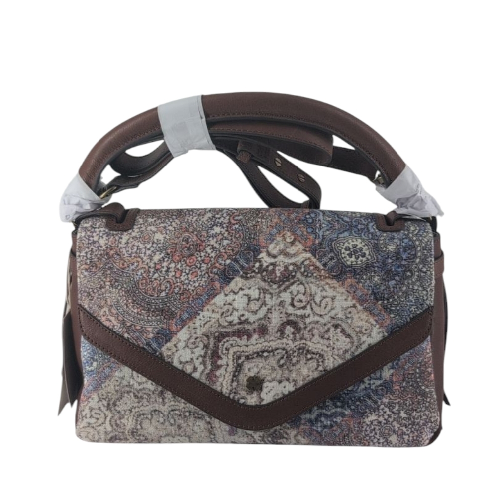 Lucky Brand Vintage Patchwork 2 In 1 Bag NWT !